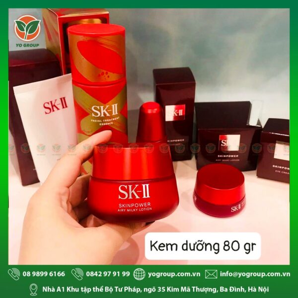 KEM DƯỠNG CHỐNG LÃO HOÁ SK-II SKIN POWER AIRY MILKY LOTION 80GR