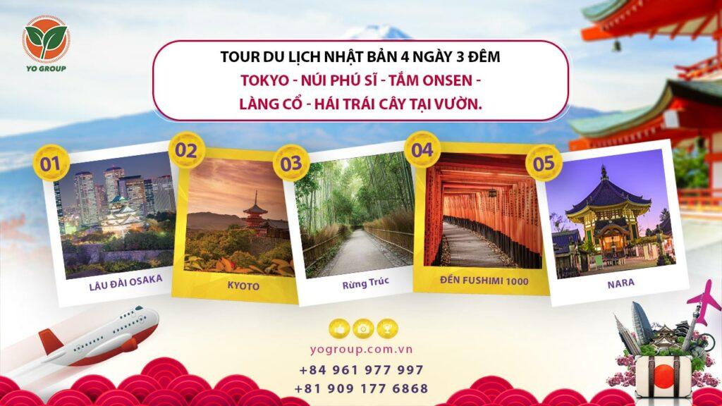 HÀ NỘI – NARA – OSAKA – KYOTO 4N3D