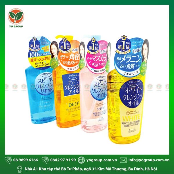 DẦU TẨY TRANG KOSE SOFTYMO CLEANSING OIL