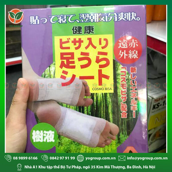 MIẾNG DÁN CHÂN THẢI ĐỘC TỐ COSMO BISA