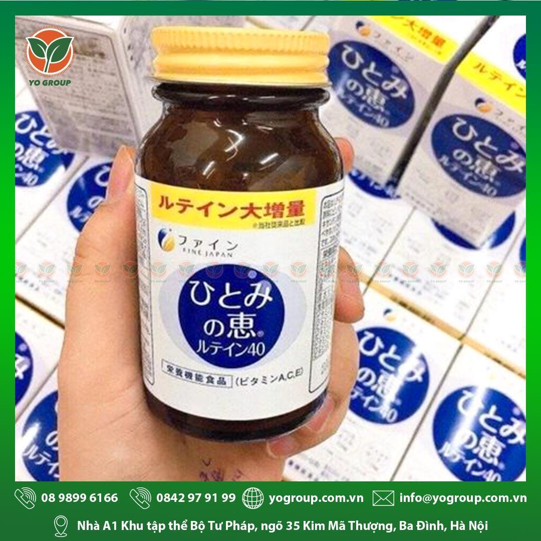 THUỐC BỔ MẮT FINE JAPAN HITOMI LUTEIN thu c b m t fine japan hitomi lutein