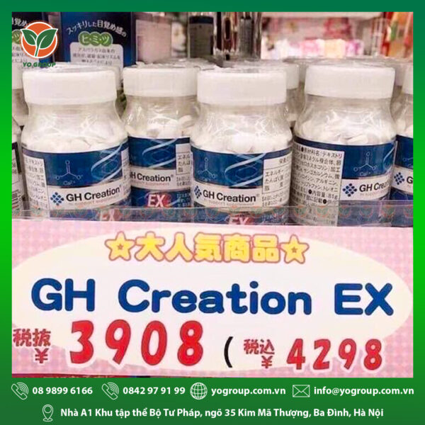 THUỐC TĂNG CHIỀU CAO GH CREATION CỦA NHẬT BẢN