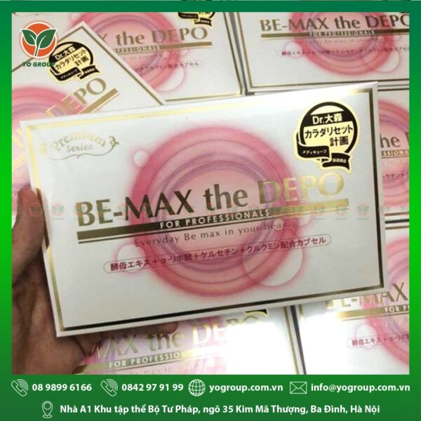 VIÊN UỐNG GIẢI ĐỘC CƠ THỂ-HỖ TRỢ GIẢM CÂN HIỆU QUẢ BE-MAX THE DEPO CAO CẤP TỪ NHẬT BẢN