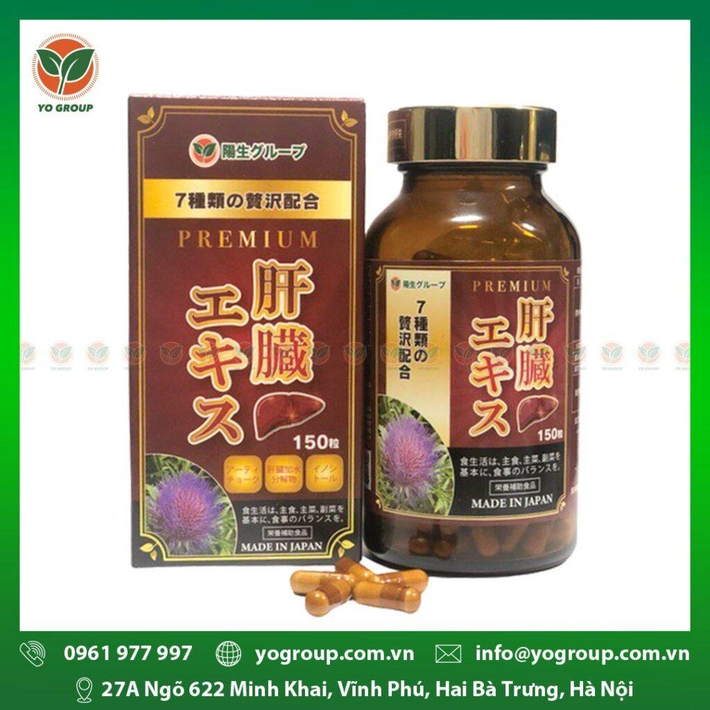 Home 19 Thực phẩm chức năng giải độc gan cao cấp Kanzo Ekisu Premium