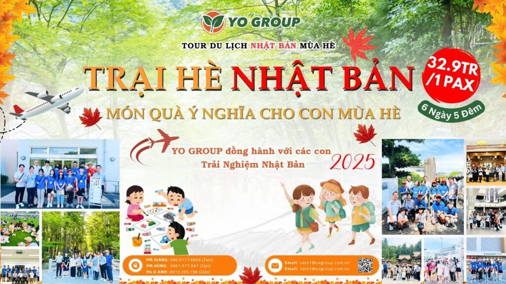 TOUR TRAI HE 2025 MON QUA Y NGHIA CHO CON MUA HE