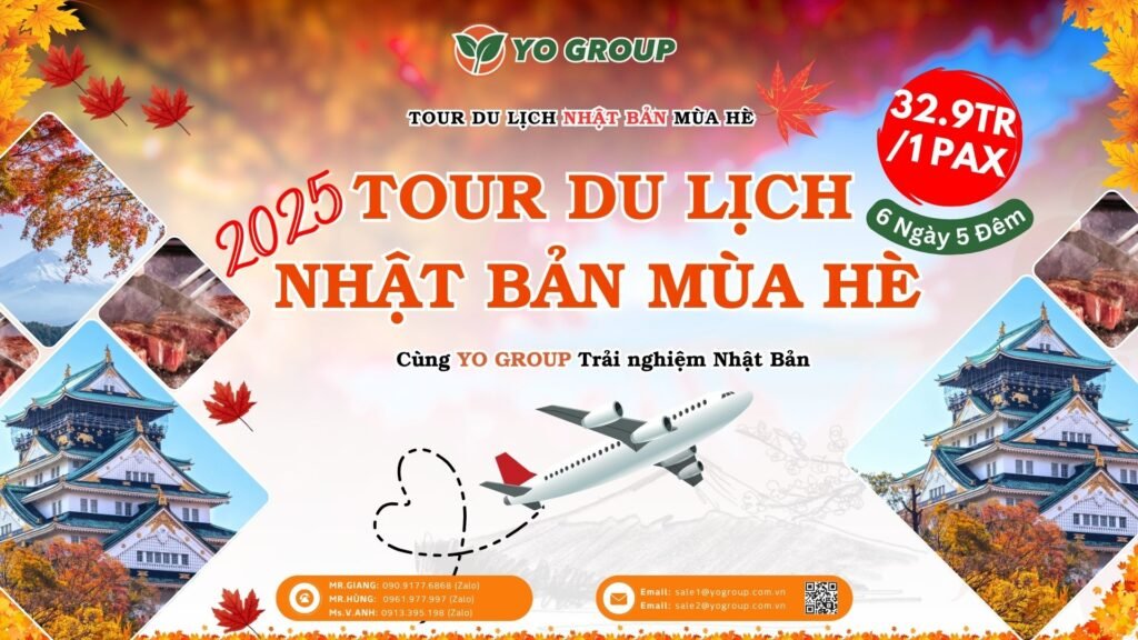 Tour Hè 2025 - Hành trình vàng- Ngắm hoa theo mùa - BANNER WEBSITE